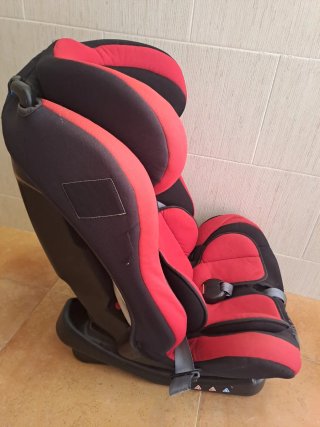 Silleta coche Nurse Driver roja y negra