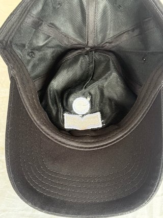 Gorra Isabel Marant Negra Logo Bordado