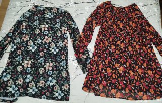 2 Vestidos florales Talla M/L