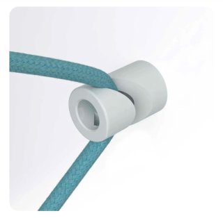 Lámpara 4 caídas cable textil Creative Cables