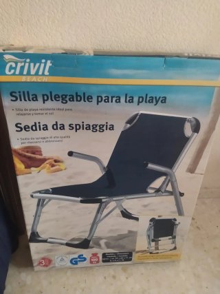 Silla Plegable Playa Crivit