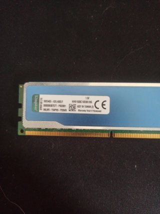 Lote 3 Memorias RAM DDR3 G.Skill y Kingston