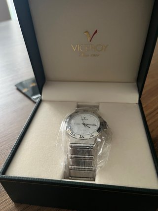 Reloj Viceroy Plata y Blanco