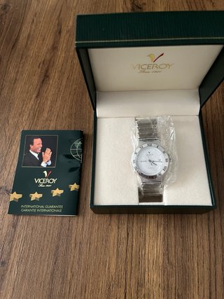 Reloj Viceroy Plata y Blanco