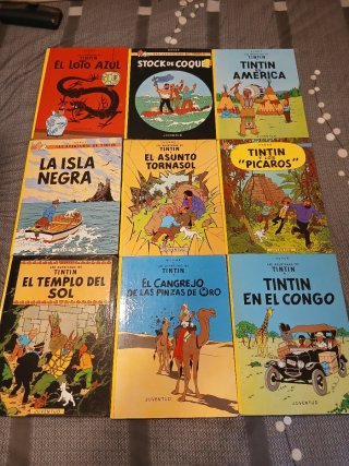 Libros tintin pack 18 solo madrid