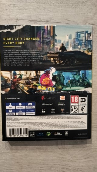 Cyberpunk 2077 Day One Edition PS4