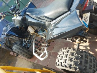 Goes TE 450 Quad Negro/Dorado