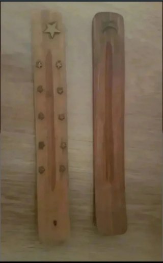 Bases de madera para incienso