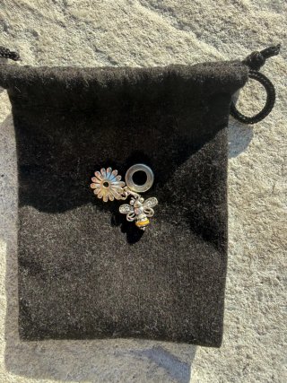 Charm Pandora Abeja y Flor