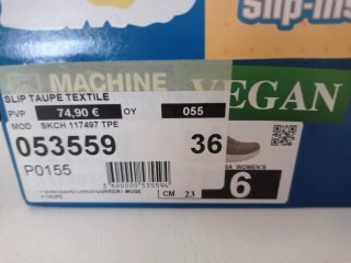 Skechers Slip-ins Beige Talla 36