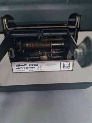 Calcolatrice Olivetti Elettrosumma 20 Vintage