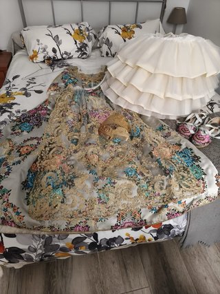 Vestido Fallera Niña 9-11 Años