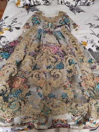 Vestido Fallera Niña 9-11 Años