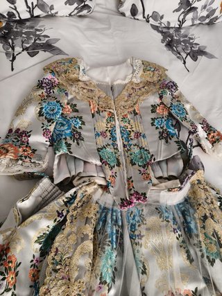 Vestido Fallera Niña 9-11 Años