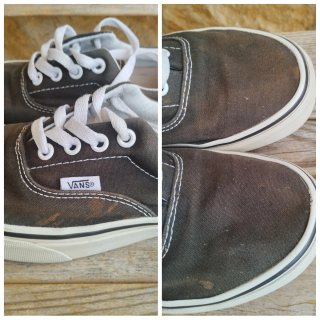 Vans Authentic Talla 37 UA 5.5 Negro/Marrón