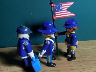 Playmobil Soldados Nordistas (Guerra Civil)
