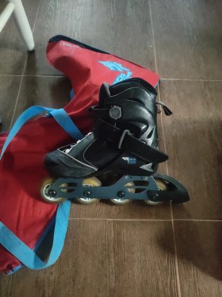 Patines en línea negros talla 34-37