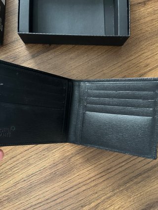 Cartera Montblanc Negra Piel