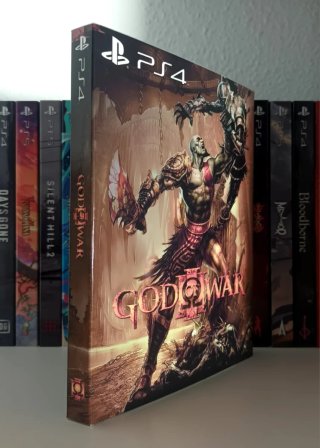 Funda Plastificada God of War 3 Remastered PS4