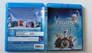 Película Bluray “Frozen: El Reino del Hielo”