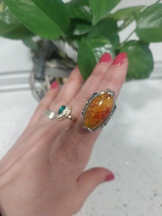 Anillo piedra grande