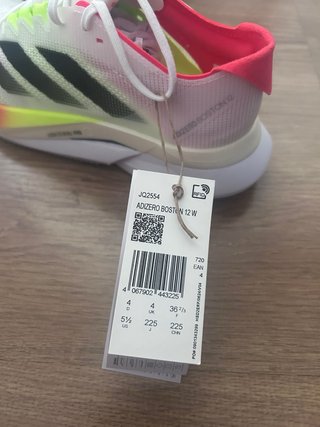 Zapatillas Adidas Adizero Boston 12 Mujer Talla 36