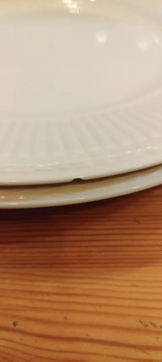 6 Platos Wedgwood Porcelana Blancos