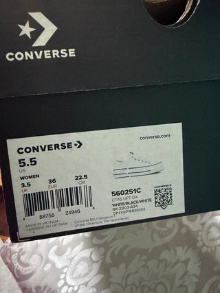 Zapatillas Converse All Star Talla 36