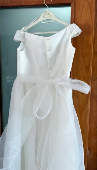 Vestido de Comunión Niña Blanco