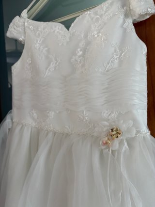 Vestido de Comunión Niña Blanco