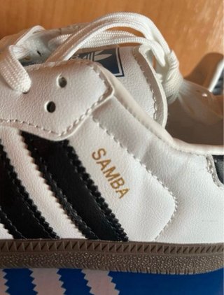 Adidas Samba Blancas Talla 38 Nuevas