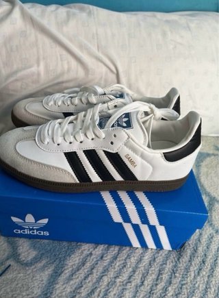 Adidas Samba Blancas Talla 38 Nuevas