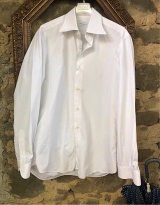 Camicia uomo Vincenzo di Ruggiero bianca