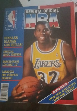 Lote 5 Revistas Gigantes del Basket + Revista NBA