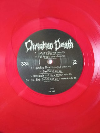 Christian Death Vinilo Six Six Sixth Communion