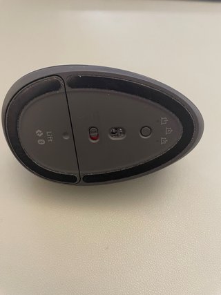 Ratón Ergonómico Logi Negro/Gris