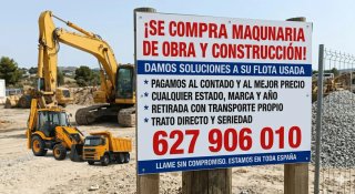 Maquinaria de Obra: Excavadora, Dumper y Mixta