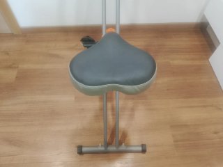 Bicicleta Estática SONGMICS Naranja