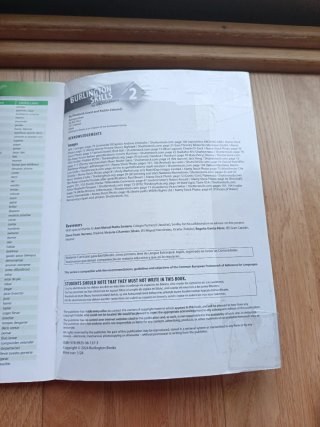 BURLINGTON SKILLS FOR 2 BACH STUDENT'S BOOK