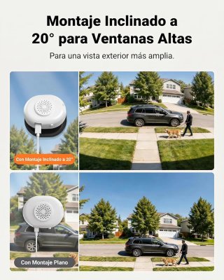 Anlapus Cámara de Ventana 2K HD Interior.