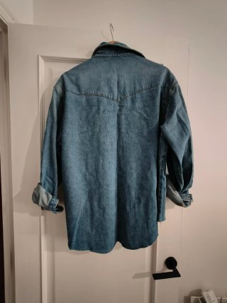 Camisa vaquera Zara Talla M