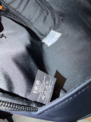 Neceser Dior Negro/Azul