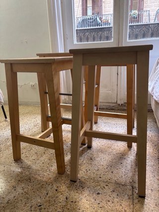 Bancos de madera Ikea (4)