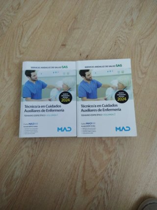 Libros oposiciones edición mad TCAE