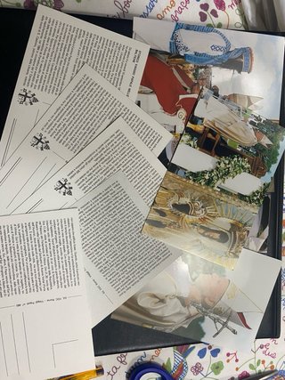 Sobres, sello y postales Papa Juan Pablo II 1993