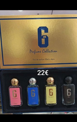 Pack 4 Perfumes 6 AM Eau de Parfum 30ml