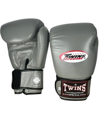 Guantes Twins Special 16 oz Cuero Gris