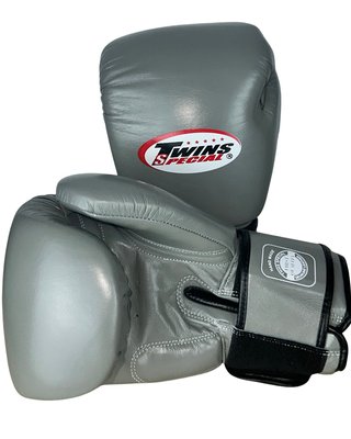 Guantes Twins Special 16 oz Cuero Gris