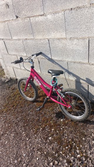 Bici rosa para niñ@s