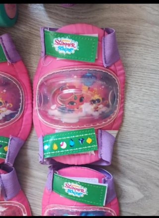 Set Patines y Protecciones Shimmer & Shine.